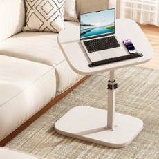 쇼파 사이드테이블 높이조절 독서대, 화이트