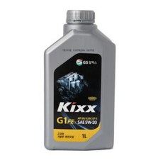 kixx 엔진오일 (휘발유/보충용), 5w20, 1개
