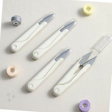 손잡이 정리 쪽가위 실밥 미싱 바느질 원예 절단 봉제용 재봉 편한 재단 공구, 1개, 상세페이지 참조