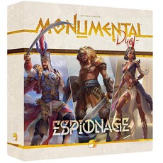 Funforge M온umental Duel Civilizati온s 스파이 덱 빌딩 보드 게임 만 10세 이상 전략 및 참여형 플레이 플레이어 2명 60-90분 21526, Funforge M온umental Duel Civili