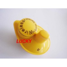 樂琦 探魚器 FFW1108-1 專用聲納探頭 中文水深測魚器, 黃色,探測角度: 90度, 1個