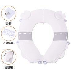 DFMEI 新品兒童摺疊馬桶坐便器便攜可摺疊寶寶馬桶坐便墊防濺馬桶墊, 如圖