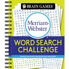 Brain Games - Merriam-Webster Word Search Challenge: Stretch Your Brain and Build Your Word Skills Spiral, Publications International,..., English, 9781645580836