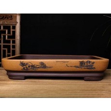 수석 장식 받침대 좌대 진열대 사각 공예품 분재 진저옐로우 특대 50cm x 50 A 퍼플클레이 사진과 동일, 블랙 있음 40cm