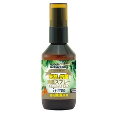 汪汪寶貝 草本寵物除臭噴霧 60ML 犬適用 抗菌 消臭 香橙果萃取, 1個, 草本95%寵物除臭噴霧 60ML