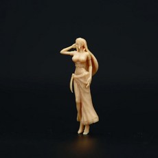 모델 모형 미니어처 피규어 일본 만화 캐릭터 흰색 모형은 스스로 컬러링해야합니다, 1개