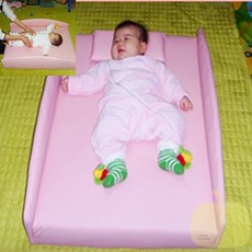 BP PU 기저귀갈이대 아기베게 아기기저귀패드, 핑크