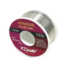 납땜용 실납 1.2mm 100g (대용량) 인두납 Solder Wire Wheel, 1개