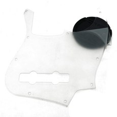 카이쉬 5현 클리어 J 베이스 스타일 픽 가드 베이스 픽가드 KAISH 5 String Clear J Bass Style Pick Guard Bass Pickguard Scratc, 1개