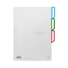 A4 인덱스 클리어홀더 트리플 문서파일 분류정리, 본상품