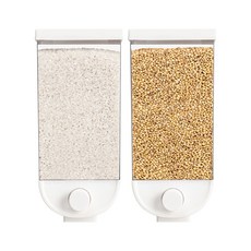 KKALKKEUMDAEJANG 壁掛式雜糧密封罐, 2入