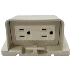 Panasonic國際牌 防雨插座 WKF2905星光 防滴蓋板 戶外插座 附發票, 白, 1個, 10cm