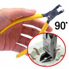 일본산 츠노다 TTC 45도 90도 앵글 니퍼 수직 경사각 사출 성형 플라스틱 철사 스텐 구리 일산 일제 닛퍼 니뻐, 1개