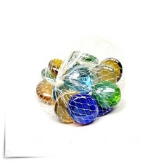 오색돌멩이 무상재 납작돌 정원 장식 수족관