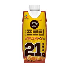 얼티브 프로틴 음료 밤맛, 250ml, 9개