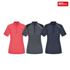 레드페이스_NC강서점@@아이스프린트하프우먼짚티셔츠 REWFTSMBE053