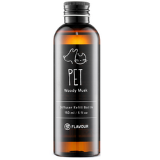FLAVOUR 居家香氛擴香瓶（寵物友善）, 木質麝香調, 150ml, 1瓶