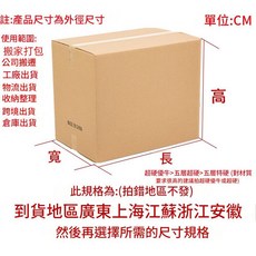 FBA外箱紙箱 DHL快遞打包盒, 發江浙滬皖粵 特硬43*21*27無手扣, 1個