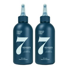헤드스파7 파란눈 블랙 헤어 트리트먼트, 200ml, 2개