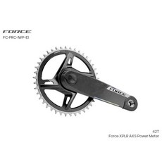 SRAM FORCE E1 XPLR AXS 功率計 FC-FRC-1WP-E1 Power Meter 12/13s, 1個, 寛版 737.001 165mm