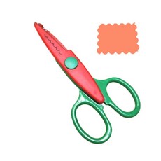 ALDF 핑킹 가위 No1 물결 소형, 본상품