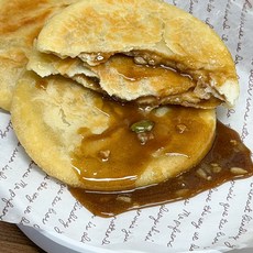 수제 왕 호떡 씨앗호떡 냉동 간식, 1개, 500g