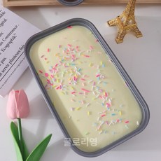 대용량 박스 아이스크림 스퀴시 말랑이 모찌 주물럭 슬라임 장난감스트레스 볼 완화 해소 슬로우 라이징, 망고, 150g, 1개