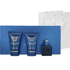 베르사체 에로스 향수 + 샤워젤 + 애프터 셰이브 밤 3종 세트, 1세트