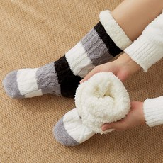 가엔가 점보롱 세르파 양털 후리스 수면양말 보온양말 기모덧신양말 수족냉증