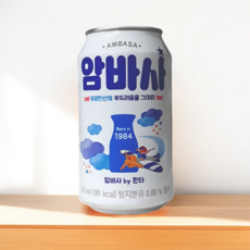 암바사 by 환타 탄산음료, 24개입, 345ml