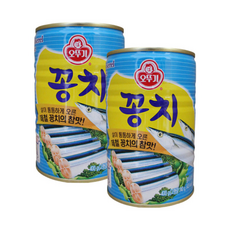 오뚜기 꽁치, 400g, 2개
