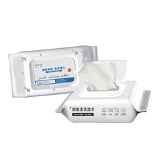 廚房清潔濕巾 80抽 大容量 拋棄式清潔紙巾 有效清潔髒汙 雙密封設計, 20個, 80張