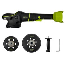 OLIMA DAC 15 PRO 無線雙動拋光機 汽車美容拋光打蠟機 附檢查燈 六段調速, DAC15 PRO(5+6吋盤不含電池)