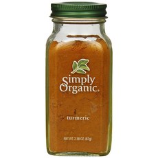 Simply Organic 薑黃粉, 1罐, 67g