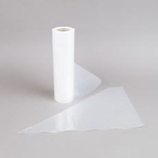 국산 베이킹 비닐 짤주머니 16인치 100장 롤, 100개