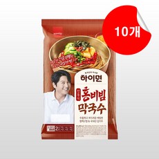 삼립 하이면 홍 비빔막국수 422g x 10개