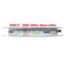 RGB LED 스트립 CW IP67 방수 4 인 1 5 5050, [01] Not Waterproof IP20, [05] RGBCCT, [02] 5m 24V, 1개