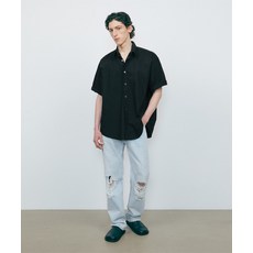 매장정품 브이투 VTWO 데일리 바이오 박시 하프 셔츠_블랙 5007781921 177071