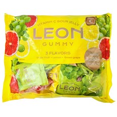 레옹 비타민C 사우어젤리 버라이어티팩, 900g, 1개