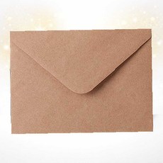각대봉투 축의금봉투 미니 편지 카드 명함 봉투 20P 용돈봉투 사무용품 청첩장봉투 집콕용품, 크라프트