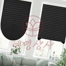 붙이는 셀프 블라인드 90x150cm 일반형 블랙 혜명상사