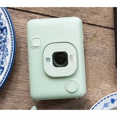 FUJIFILM instax mini LiPlay 數位拍立得, 1個, 抹茶綠