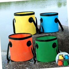 대용량 캠핑 주머니 가방 20L 야외 설거지통 캠핑용설거지통, C 하늘색