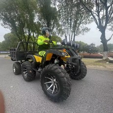 4륜오토바이 화물 오토바이 사발이 운반차 트레일러 카트 가솔린, 1. 125CC+트레일러 패키지 2