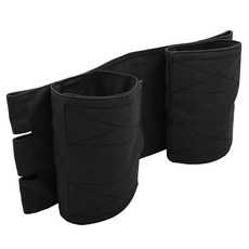 아띠꼴로 완벽고정 휠체어 다리 고정 안전 벨트 보호대 스트랩, 1개, WLB-101 에센셜블랙