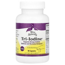 테리내추럴리 트리 아이오딘 Tri Iodine 6.25mg 캡슐 90정, 1개