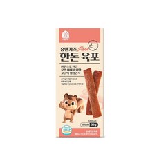 홈앤키즈 한우 육포, 한돈, 30g, 3개