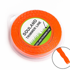 소울랜드 예초기날 나일론 줄 꽈배기 2.4mm x 50m 원형예초기날 에초기날 애초기날 예취기날