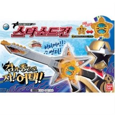 반다이 파워레인저닌자포스 기타체인저 스타소드건, 혼합 색상, 1개