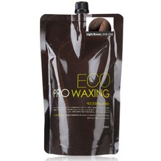 웰코스 에코 프로왁싱 헤어칼라 500ml, 라이트브라운, 1개